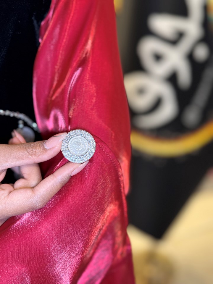 سنجاق سرآستین پیراهن کردی زنانه
