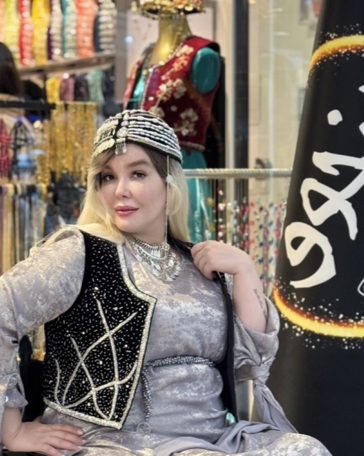 مدل لباس کردی زنانه با جلیقه
