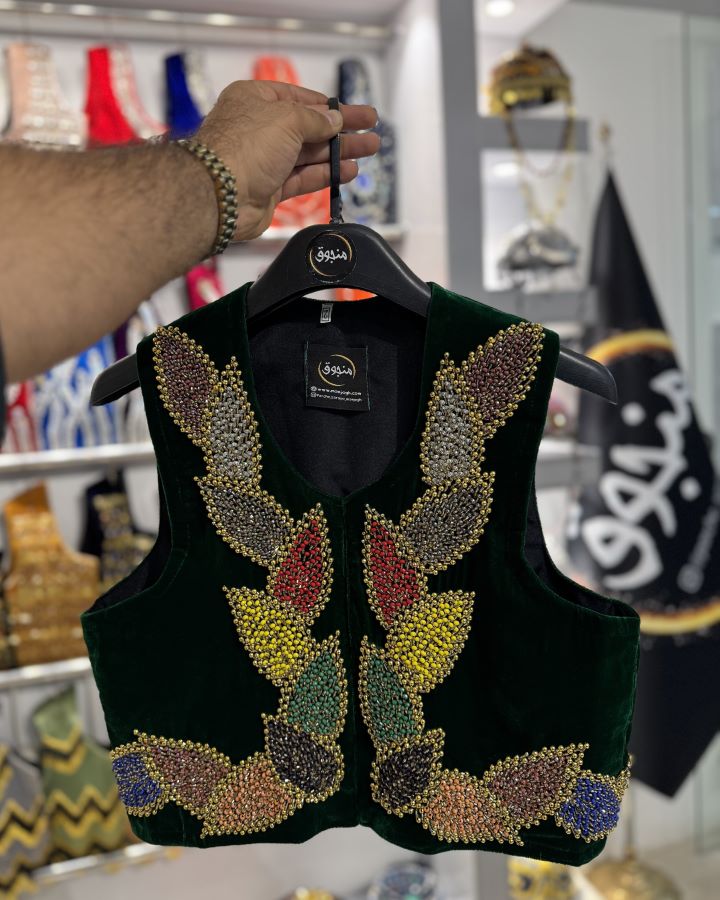 سخمه مجلسی منجوق- مخمل