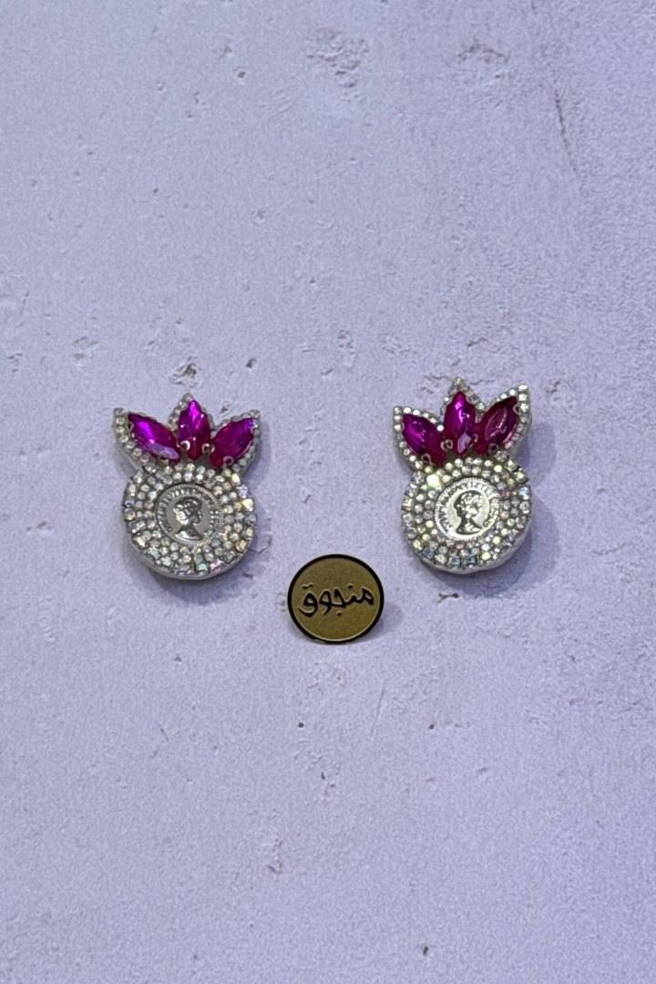 سرآستین دست ساز منجوق مدل آناناسی