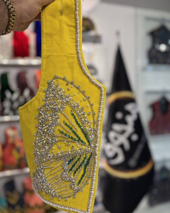 جلیقه منجوق مدل پروانه 2