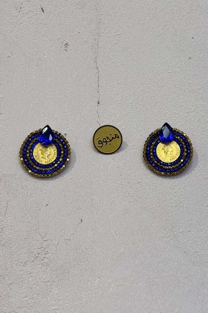 سنجاق سر آستین مدل سلطنتی منجوق