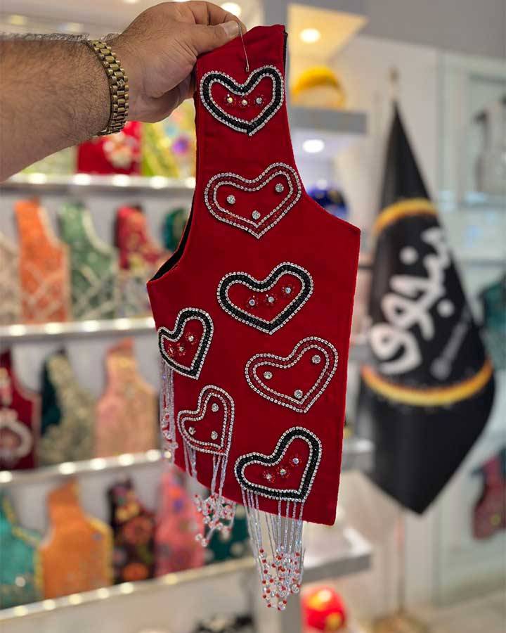 سخمه کتابی منجوق مدل دل 2