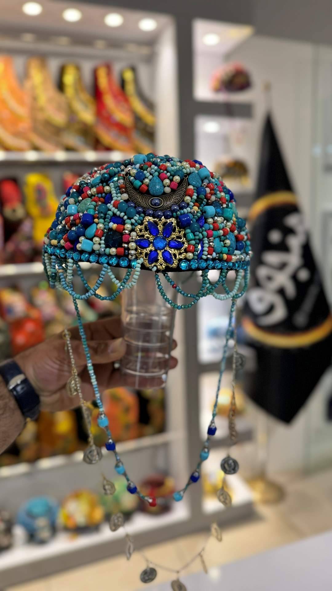 کلاه کردی جدید منجوق مدل چهل تکه