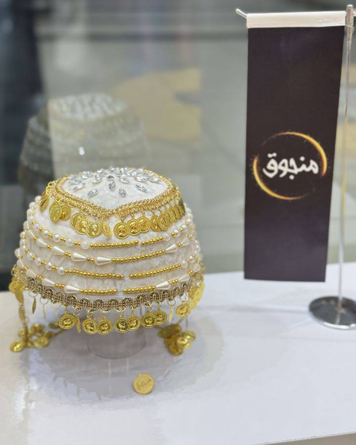 کلاه کوردی برند منجوق مدل عروس
