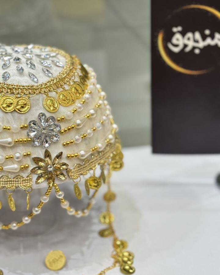 کلاه کوردی برند منجوق مدل عروس