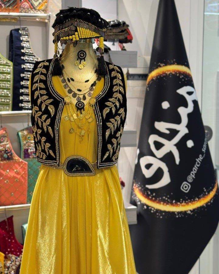سخمه ملیله دوزی منجوق مدل برگ ملیله 2