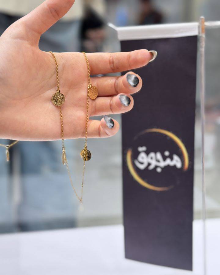 گردنبند سکه ای جدید منجوق مدل سکه ریز