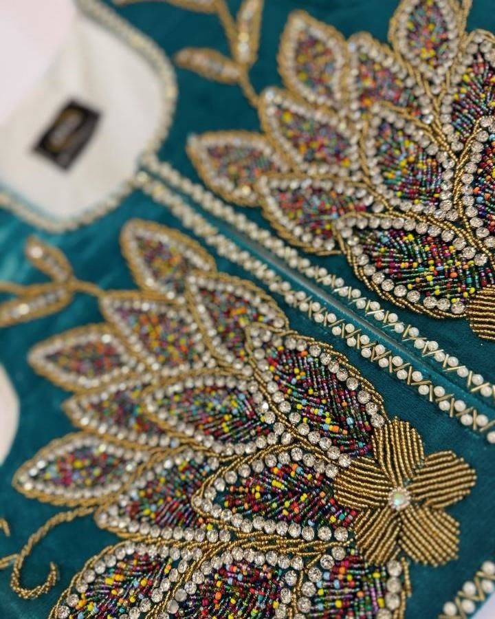 سخمه منجوق مدل بوته رنگی 2