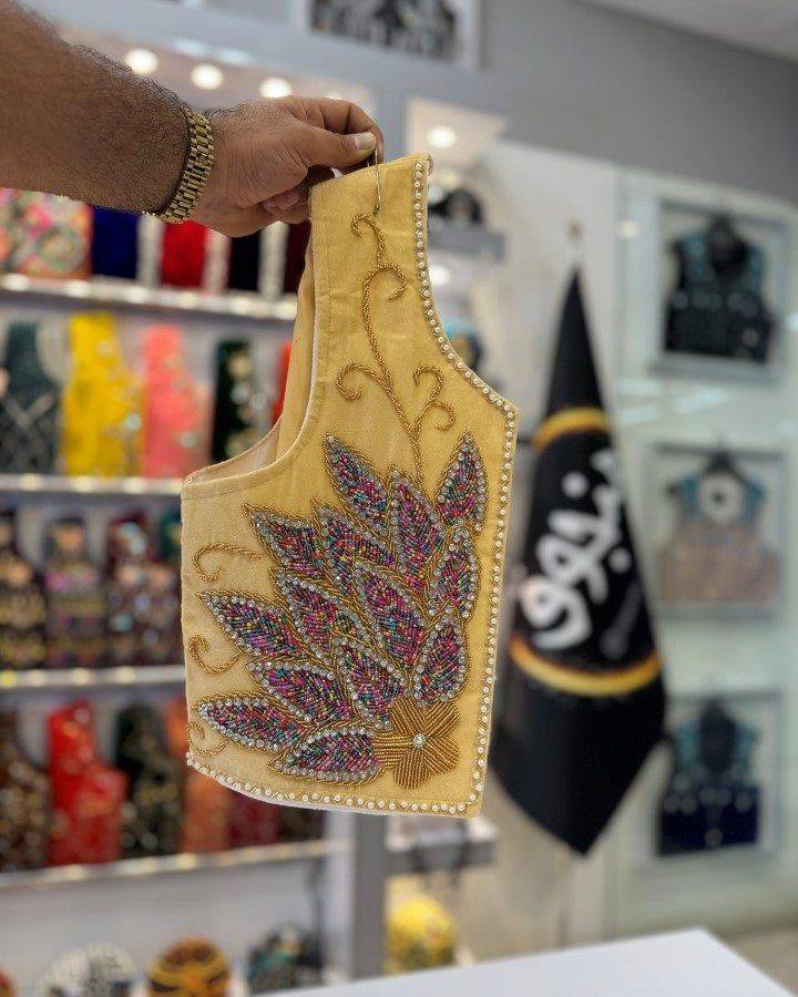 سخمه منجوق مدل بوته رنگی 2