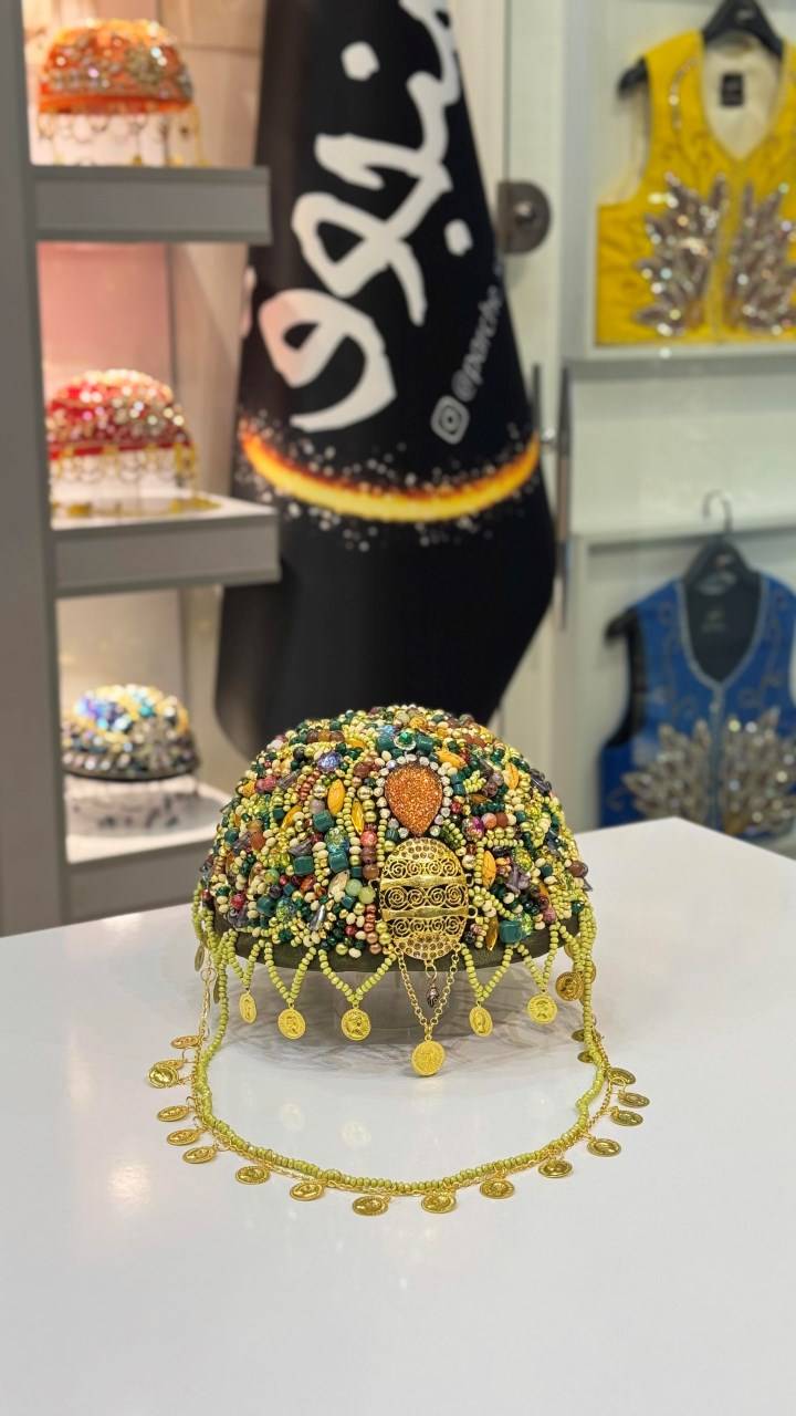 کلاه کردی جدید منجوق مدل چهل تکه