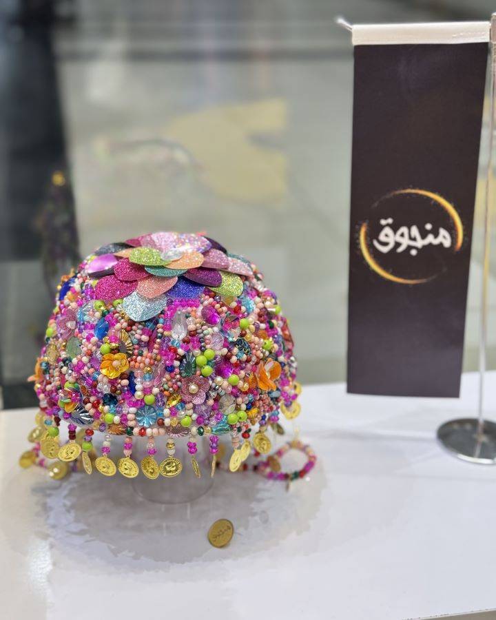 کلاه کوردی منجوق مدل دلین