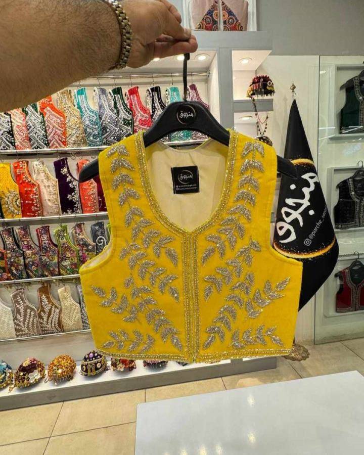 سخمه ملیله دوزی منجوق مدل برگ ملیله 1